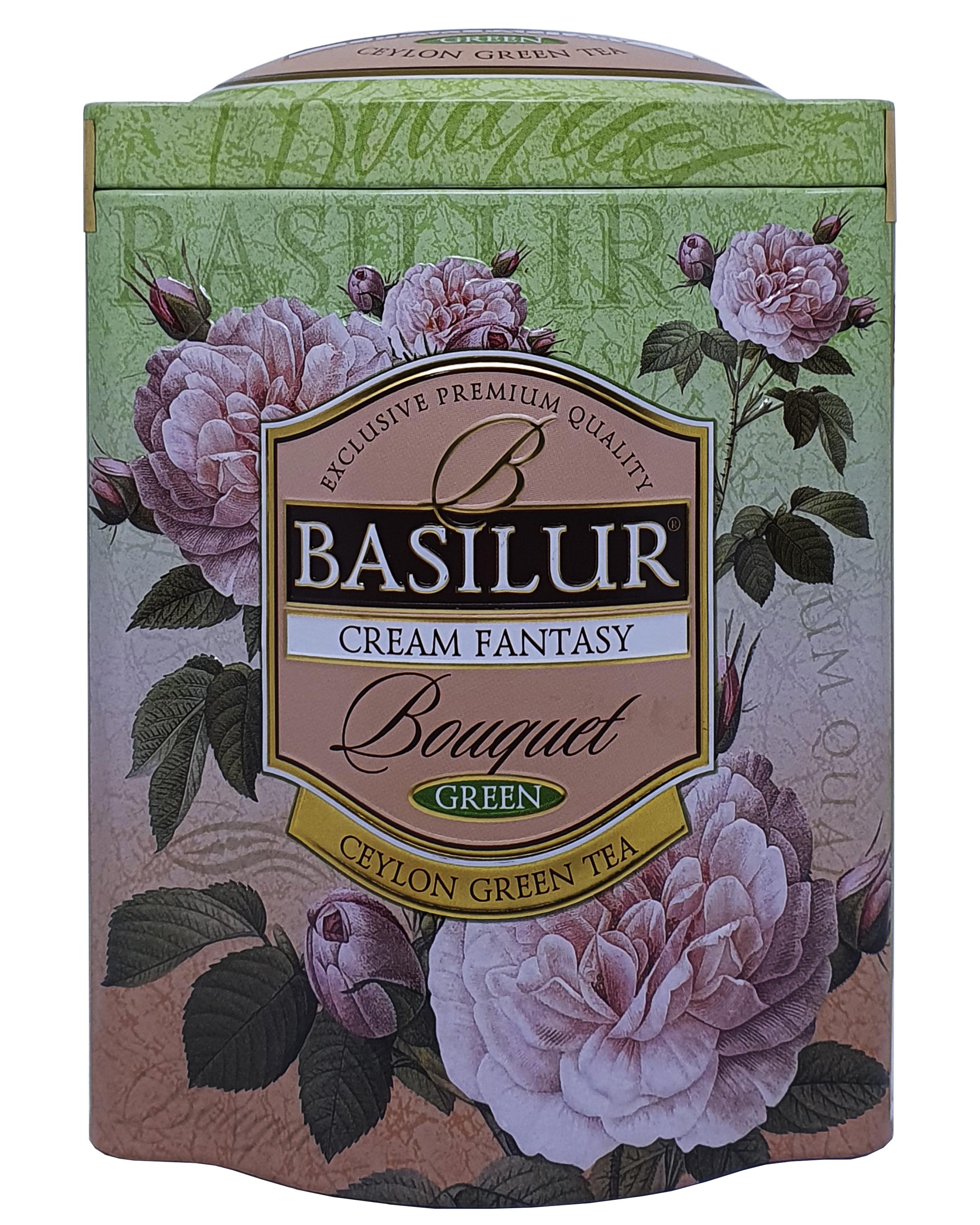 Чай зеленый Basilur Кремовая фантазия 100 г (55396)