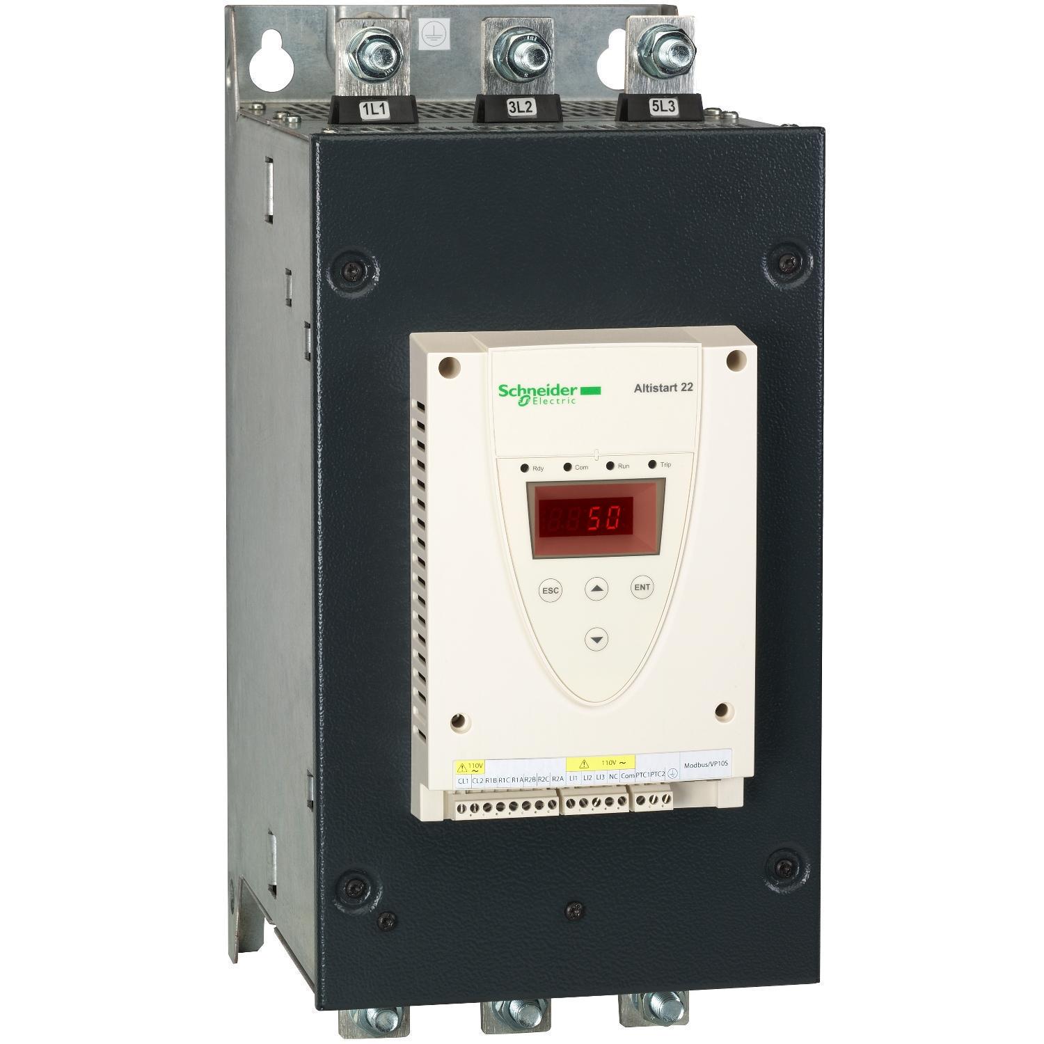 Устройство плавного пуска Schneider Electric ATS22 3Ф 320А 160 кВт 400 В (ATS22C32Q)