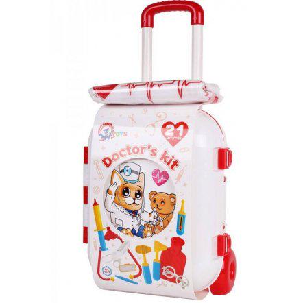 Игровой набор врача Технок Маленький врач Красный (IG-173-N-735)