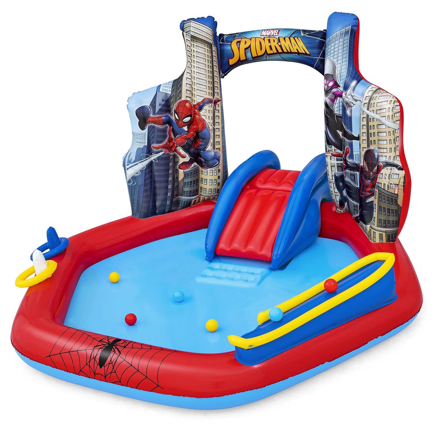 Игровая площадка Bestway 98793 Человек-паук надувная 211x206x127 см (409860) - фото 3