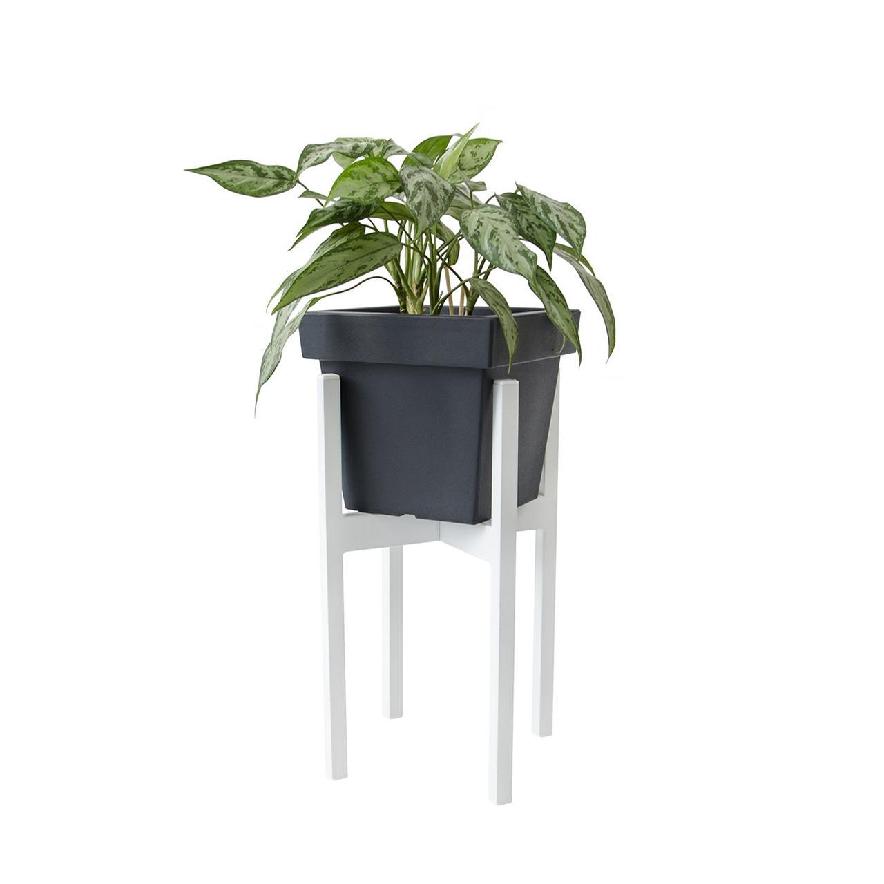 Підставка під квіти металева Альба Білий (2660711948)