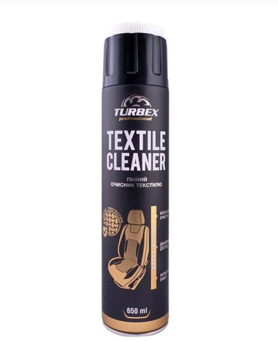Очиститель тканевой обивки Turbex Textile Cleaner пенный аэрозоль 650 мл (TR00242)