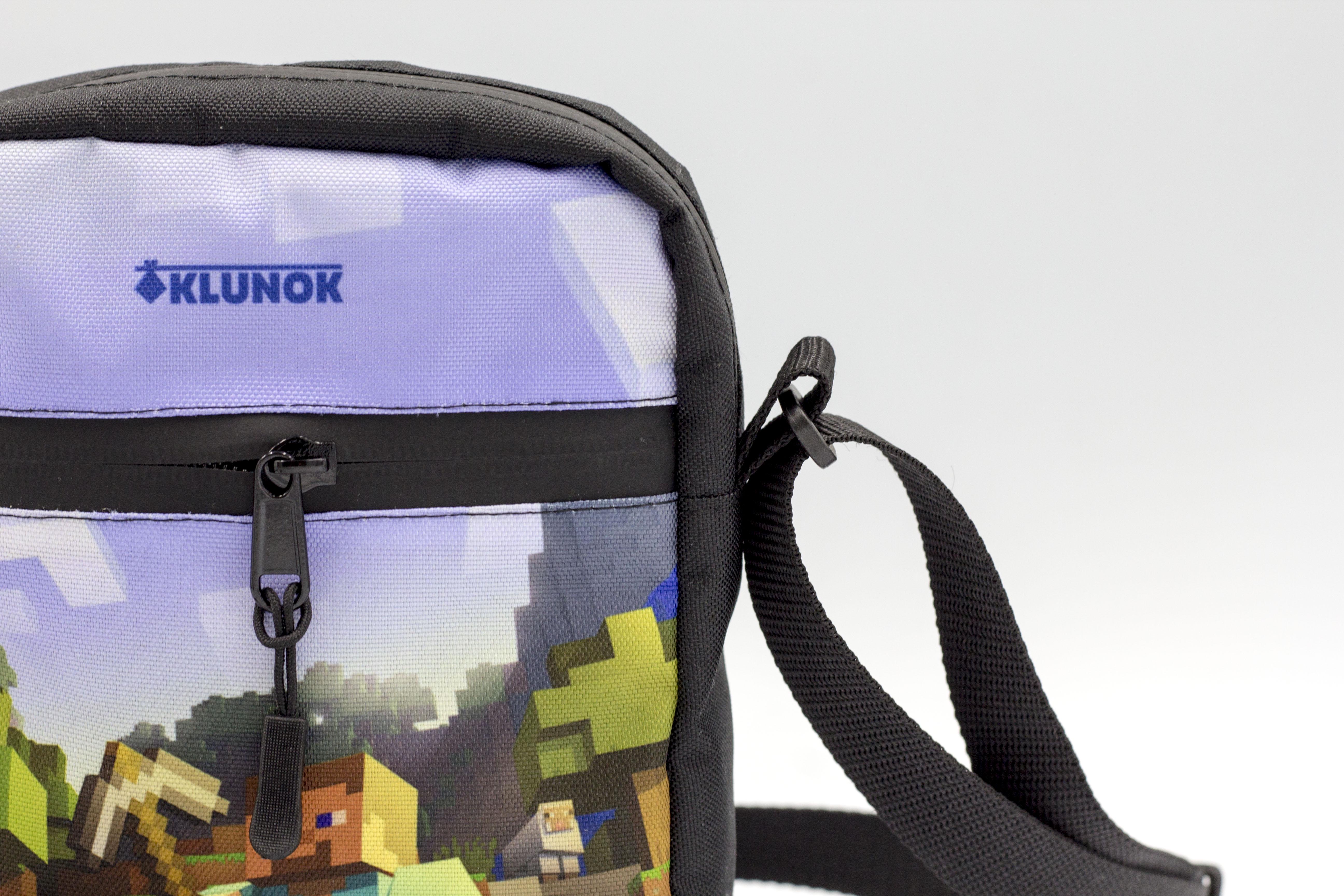 Сумка месенджер через плече Майнкрафт для хлопців 16х21х6 см (К-18) - фото 8 Сумка месенджер через плече Майнкрафт для хлопців 16х21х6 см (К-18) - фото 8