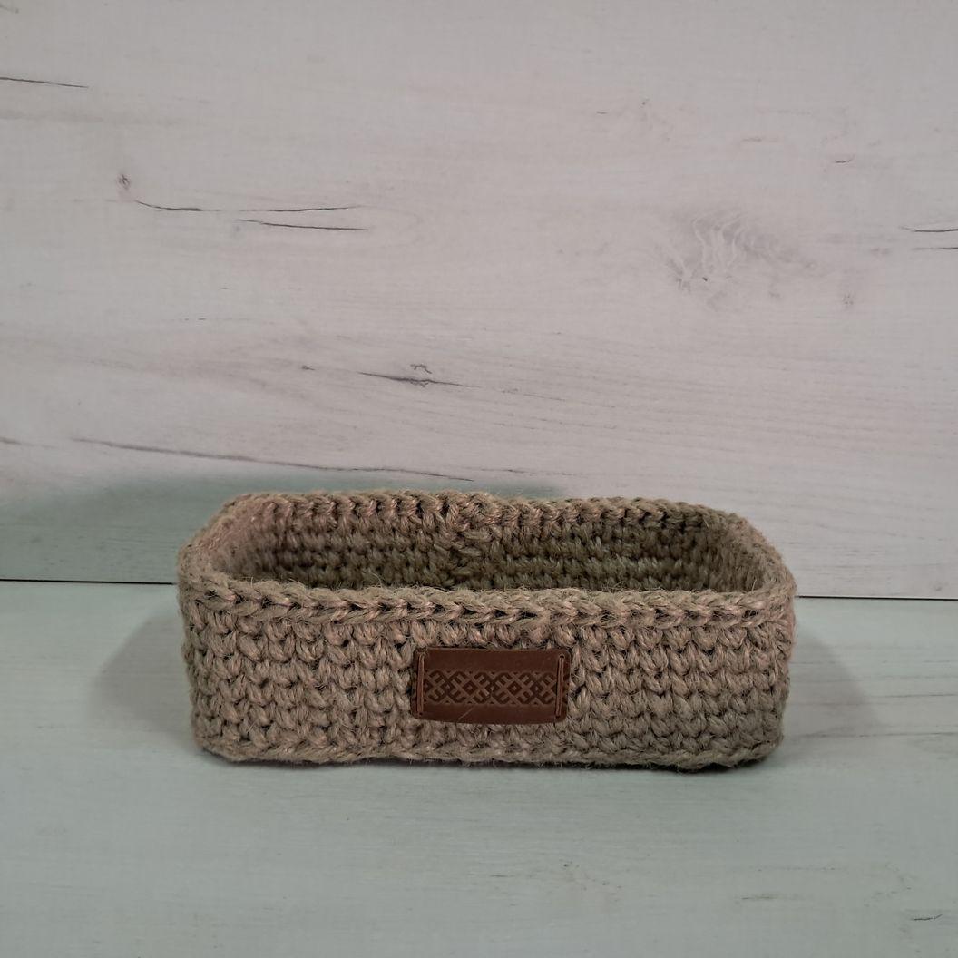 Корзина из джута прямоуольная (27216886) Корзина из джута прямоуольная (27216886)