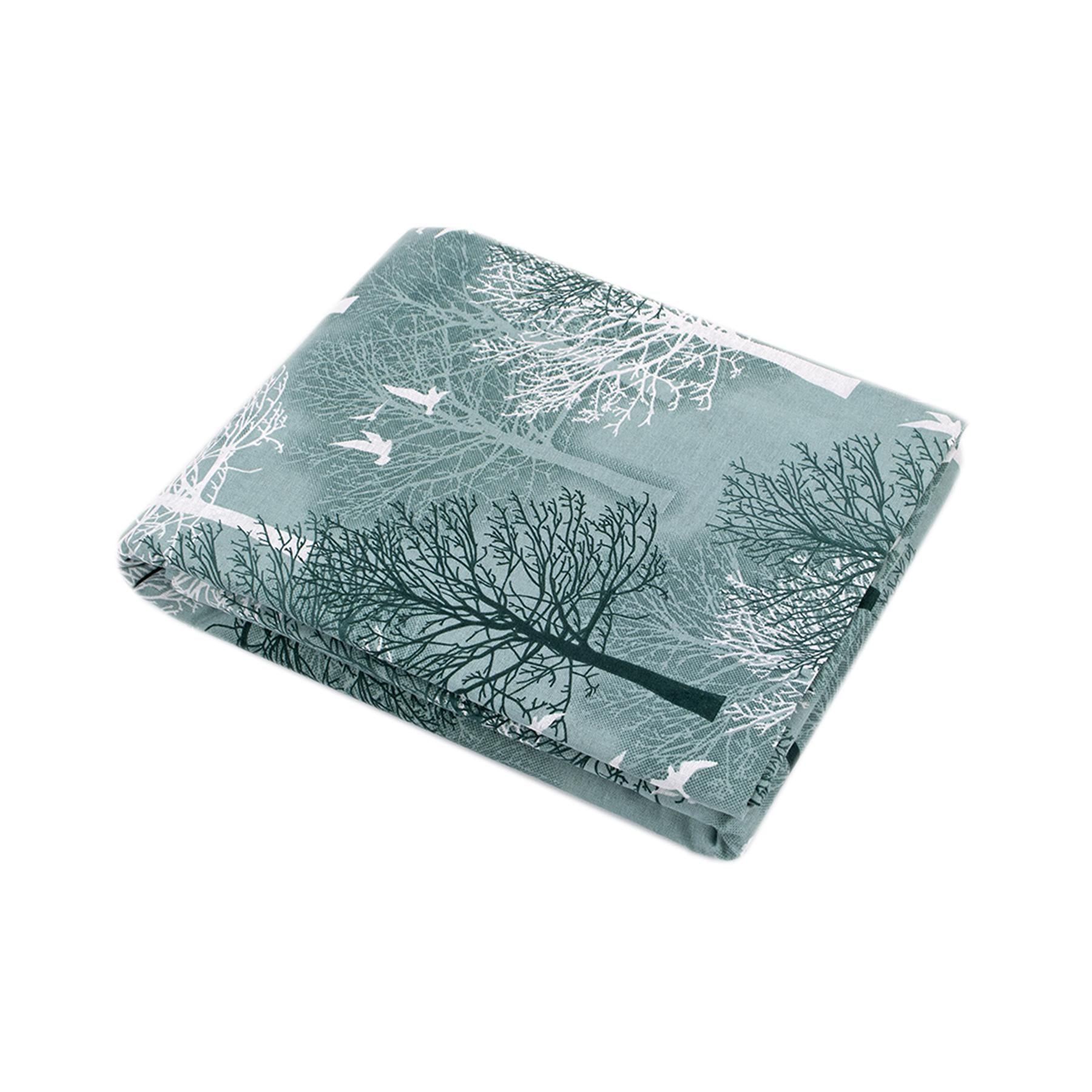 Простынь Iris Home ранфорс Wood 220x240 Зеленый (svt-2000022320160)