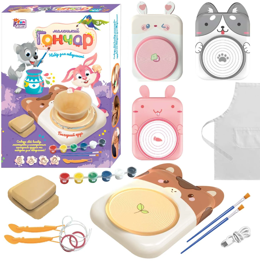 Набір для творчості 4FUN Game Club Маленький гончар (62018)