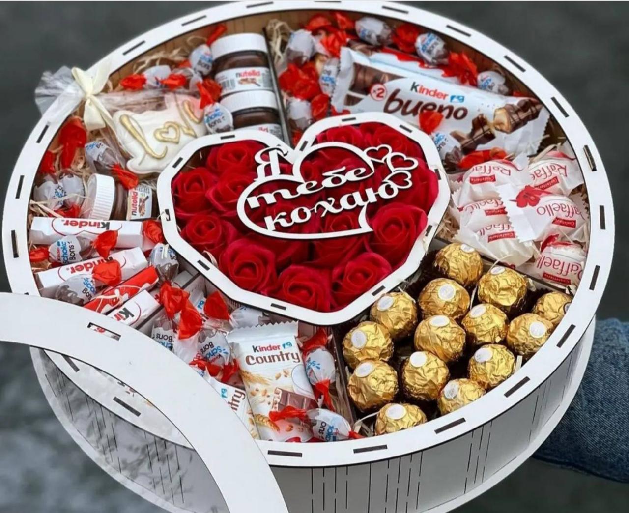 Коробка кругла з прозорою кришкою 40 см Білий - фото 3 Коробка кругла з прозорою кришкою 40 см Білий - фото 3