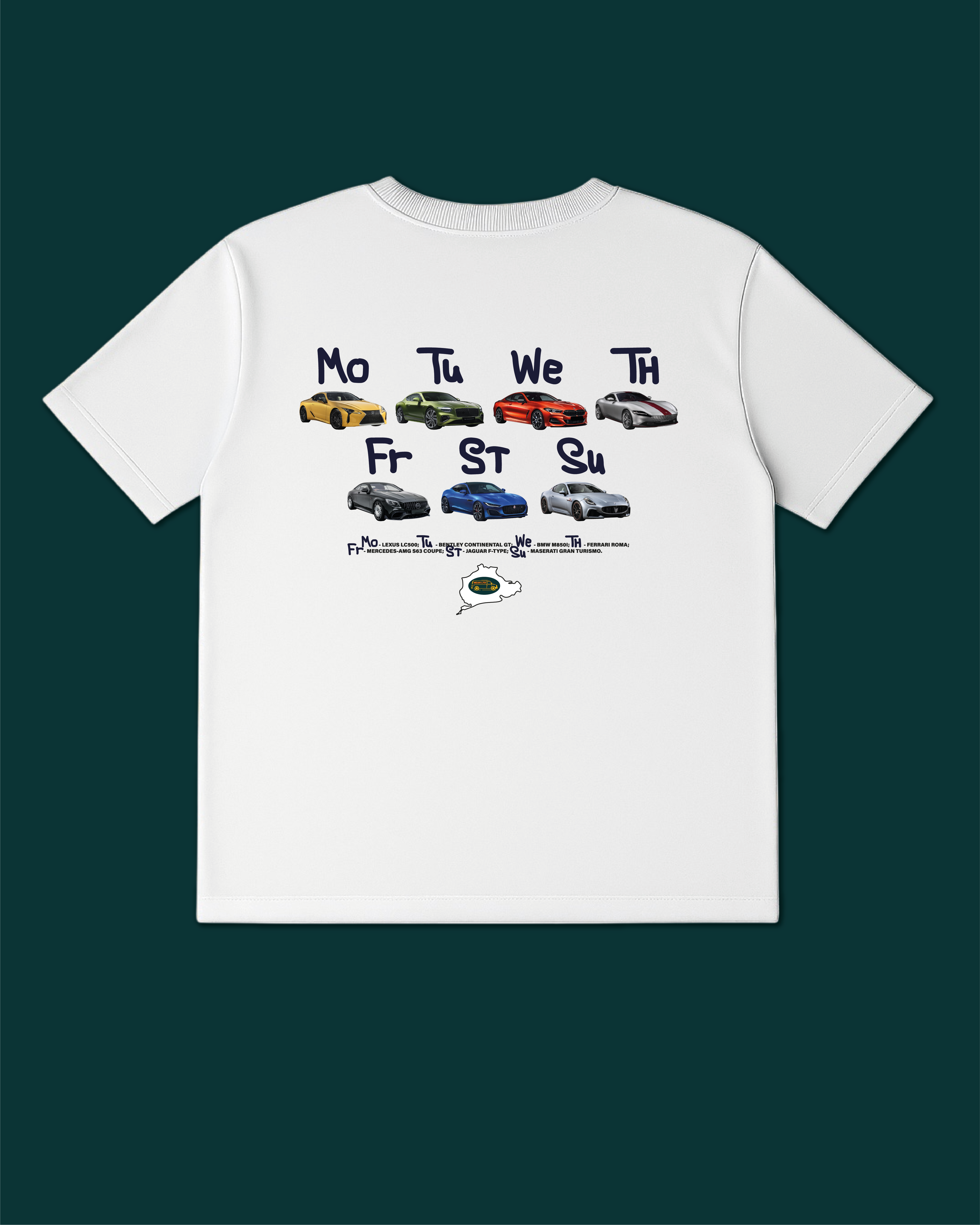 Футболка MEAN LTD Track day Day off M Белый (MLD0018323) - фото 9 Футболка MEAN LTD Track day Day off M Белый (MLD0018323) - фото 9