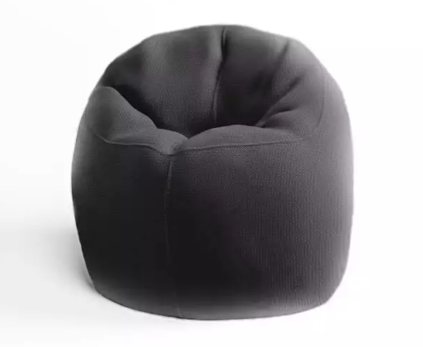 Кресло-мешок SkyPuff Облако Energy велюр 100 см Dark Gray (10001076)