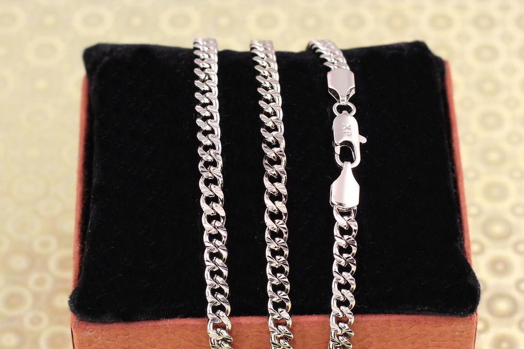 Цепь Xuping Jewelry панцирная гурмета 45 см 5 мм Серебристый (2525721636)