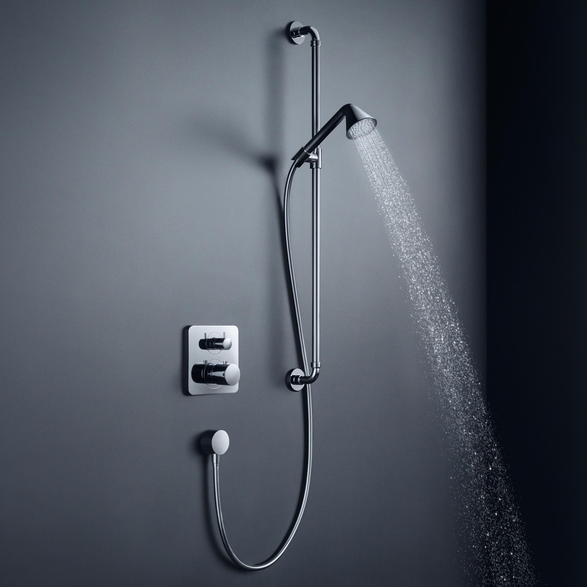 Підключення душового шлангу Hansgrohe AXOR Starck 27451000 Хром (113922) - фото 4