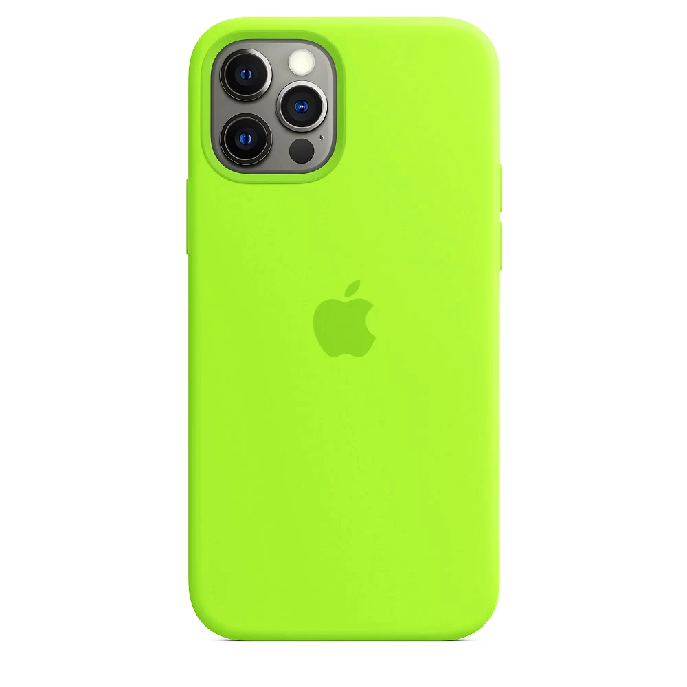 Силіконовий Чохол Накладка Silicone Case для iPhone 12 Pro Max Shiny Green