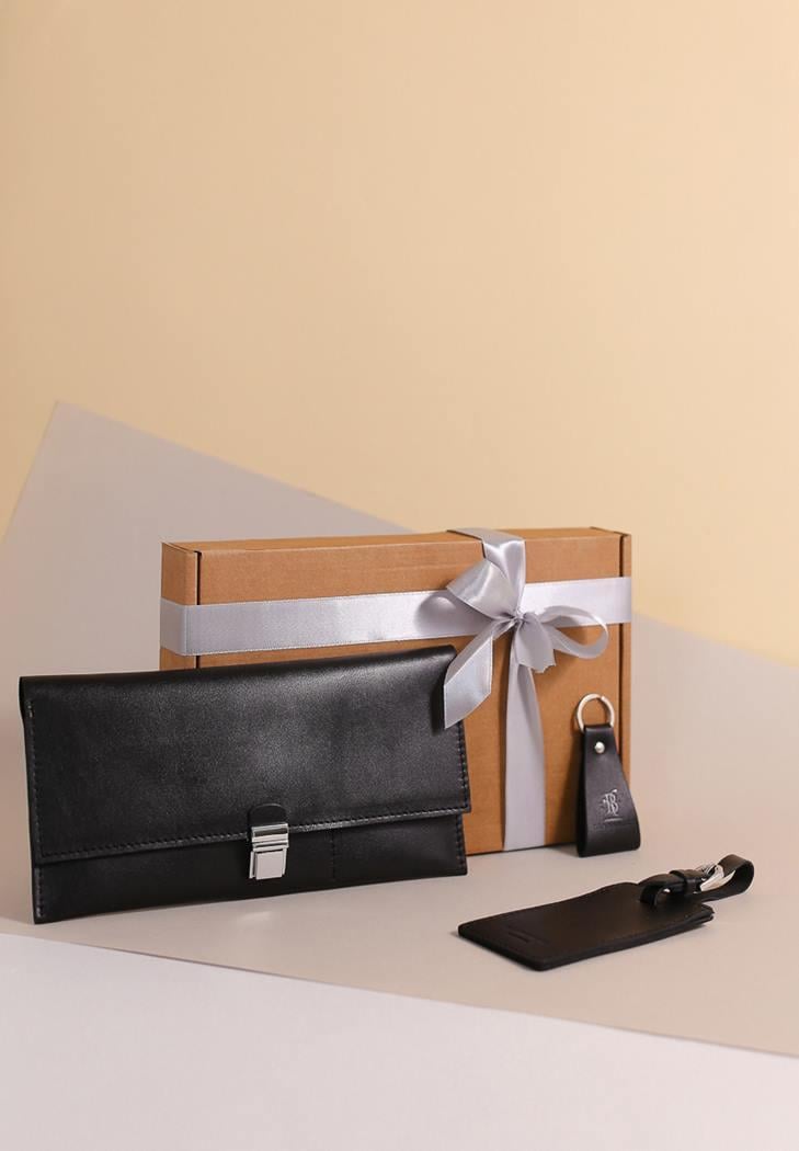 Набір шкіряних аксесуарів для мандрівника Сан-Дієго (A-027318)