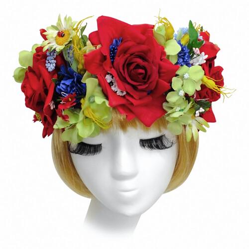 Венок на голову Купава Seta Decor (18-847)