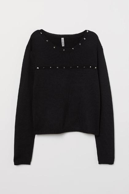 Свитер H&M 678153П XS Черный