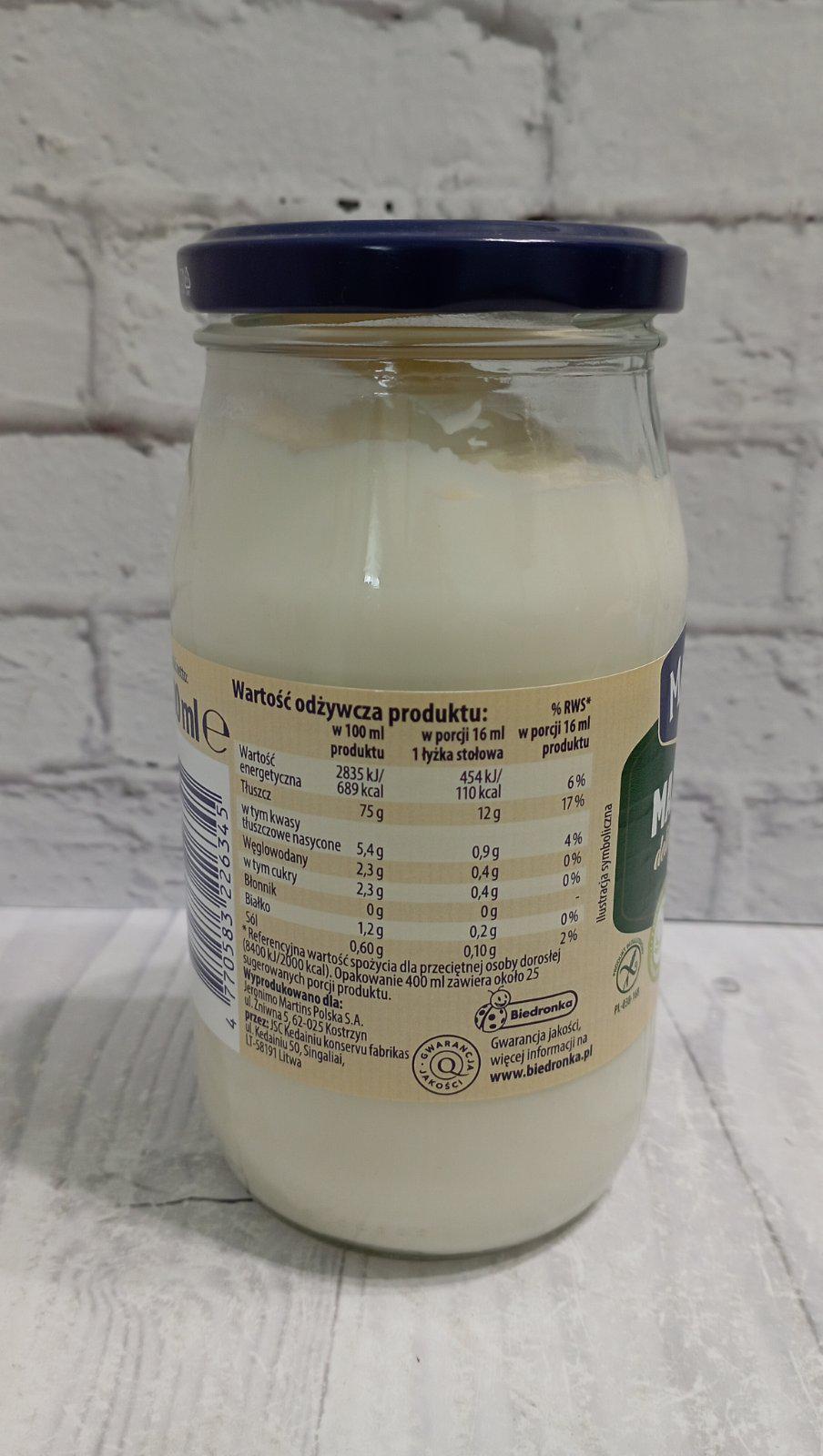 Майонез делікатесний без глютену Madero 400 мл (27721790) - фото 2