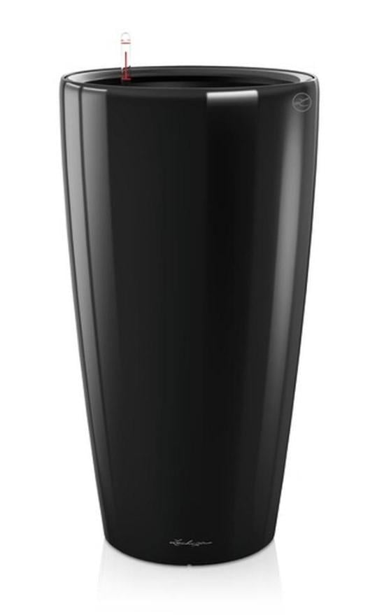 Вазон Lechuzа Rondo Premium 40 31 л Черный (15749 Line)
