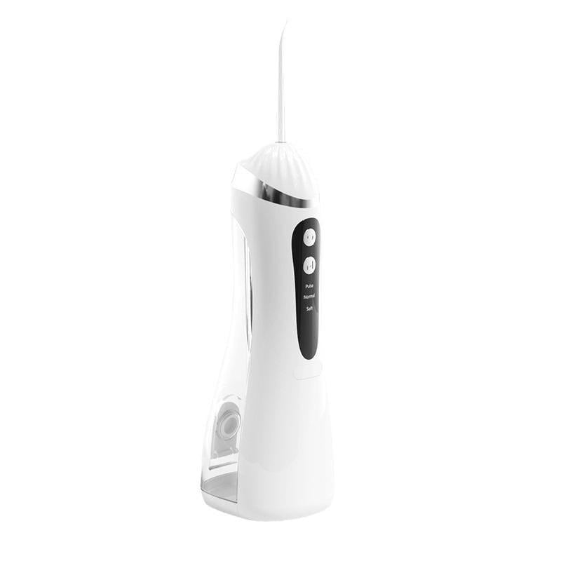 Ирригатор для зубов беспроводной Dental Oral Irrigator USB 300 мл 4 насадки 3 режима работы Белый (35046999) Ирригатор для зубов беспроводной Dental Oral Irrigator USB 300 мл 4 насадки 3 режима работы Белый (35046999)