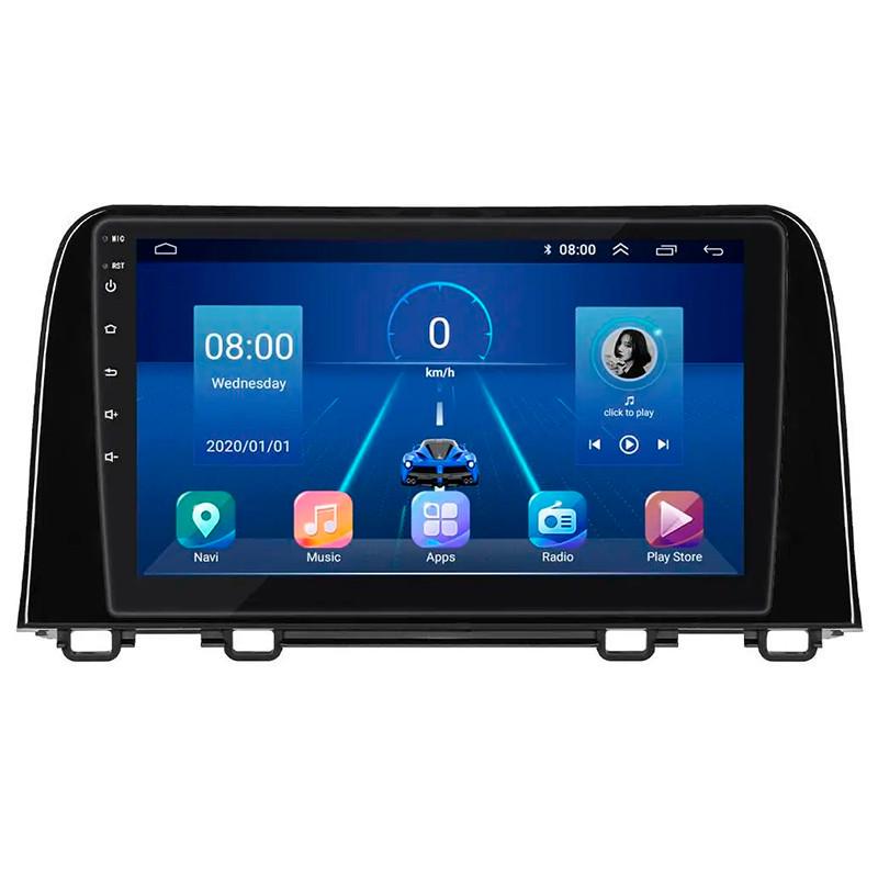Автомагнитола штатная Lesko для Honda CR-V V рестайлинг 2019-н.в. 9" 6/128Gb 4G Wi-Fi GPS Top MOB