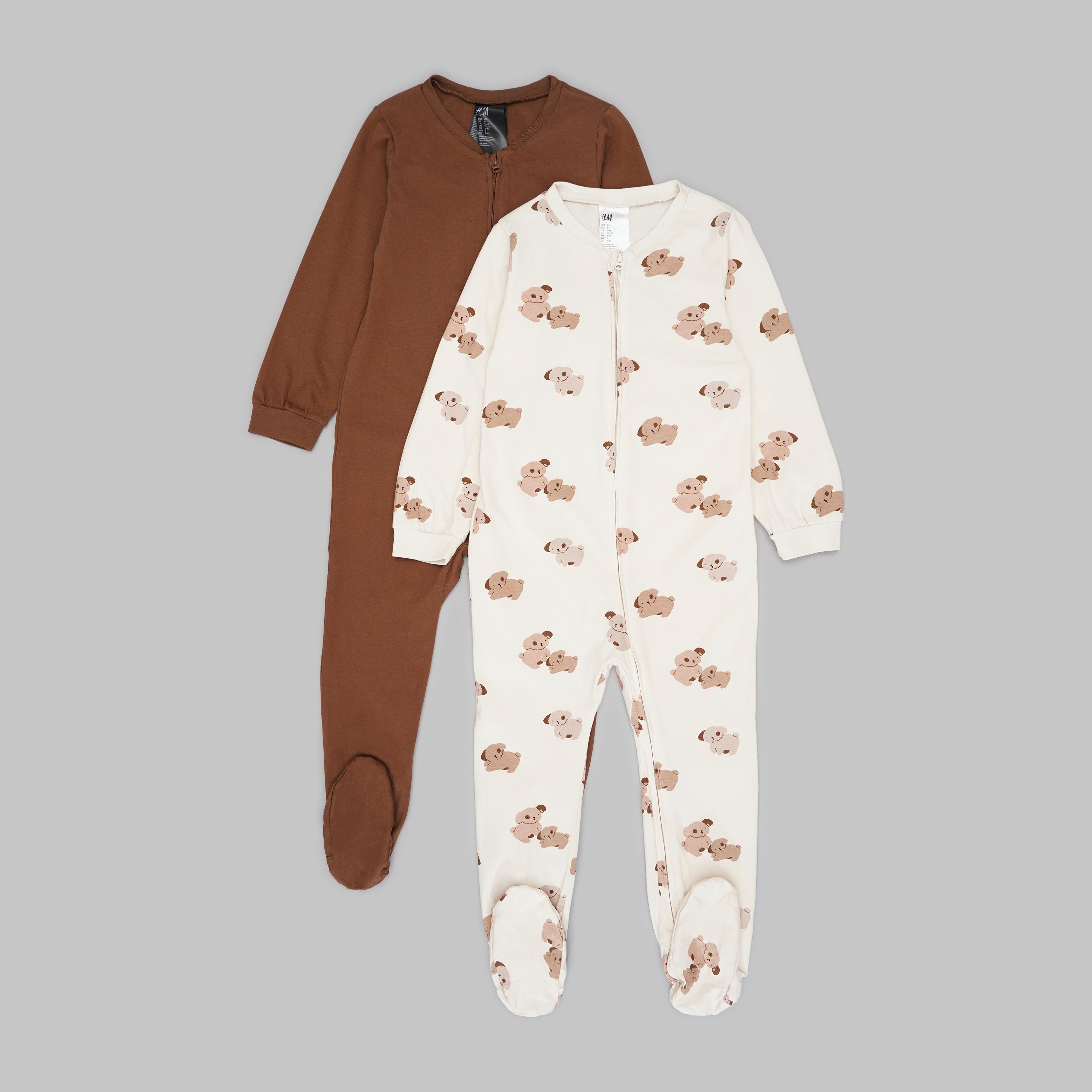 Піжама H&M Звірі 2 шт. 104 см Бежево-коричневий (A111231009102) Піжама H&M Звірі 2 шт. 104 см Бежево-коричневий (A111231009102)