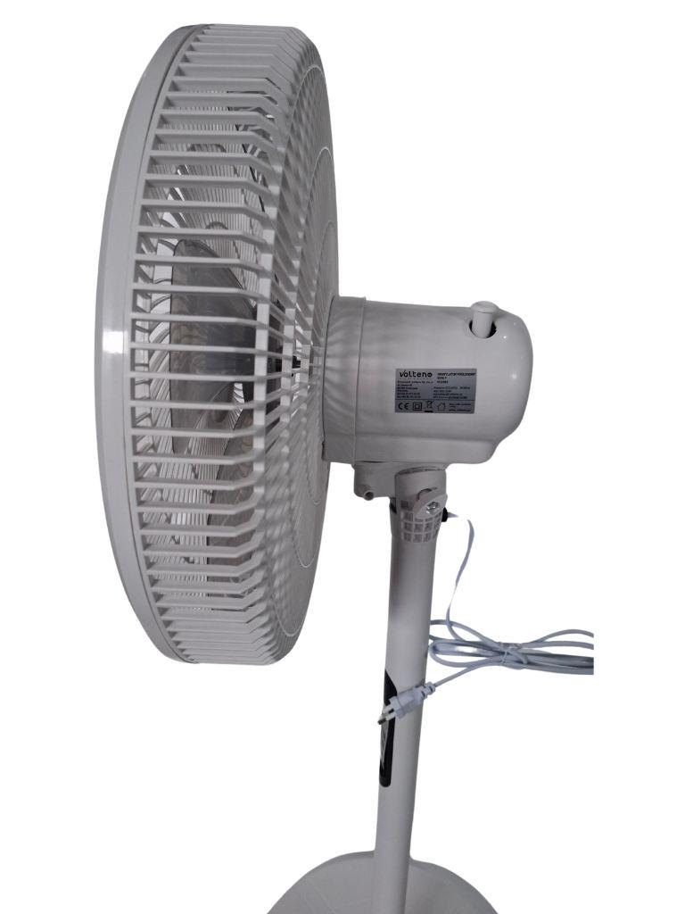 Напольный вентилятор Volteno VO2563 с дистанционным пультом и таймером Белый (VO2563) - фото 5