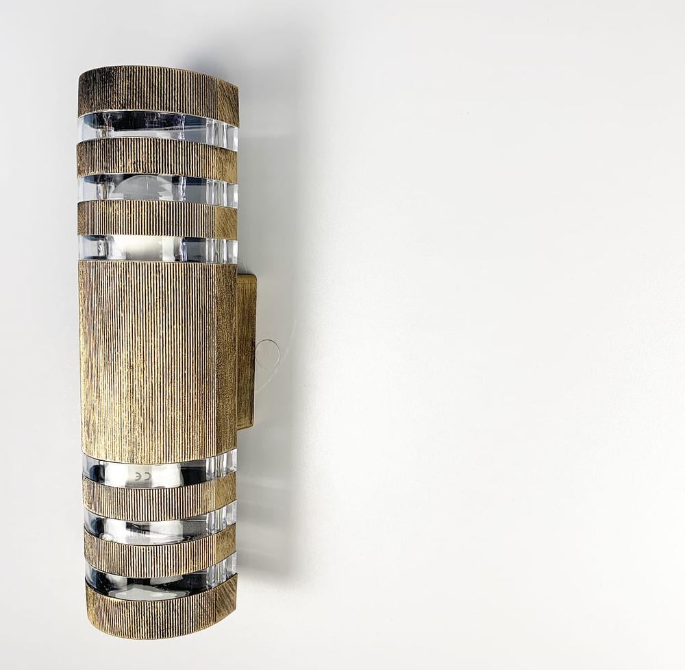 Світильник для вулиці на 2 лампи Застаріле золото (8021-2W BG) - фото 4 Світильник для вулиці на 2 лампи Застаріле золото (8021-2W BG) - фото 4