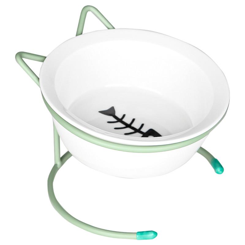 Миска для кошек Taotaopets 196606 cat Green (10171184) Миска для кошек Taotaopets 196606 cat Green (10171184)