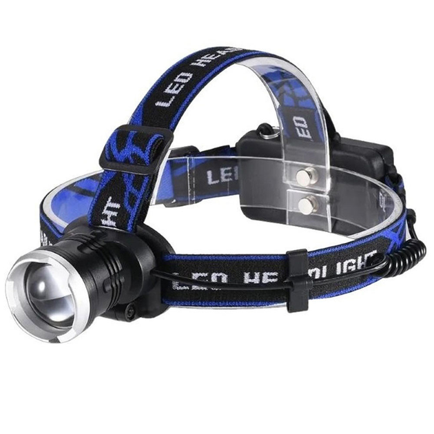 Ліхтар налобний акумуляторний Bailong BL-T24-P50 Чорний (GR-04669) - фото 2 Ліхтар налобний акумуляторний Bailong BL-T24-P50 Чорний (GR-04669) - фото 2