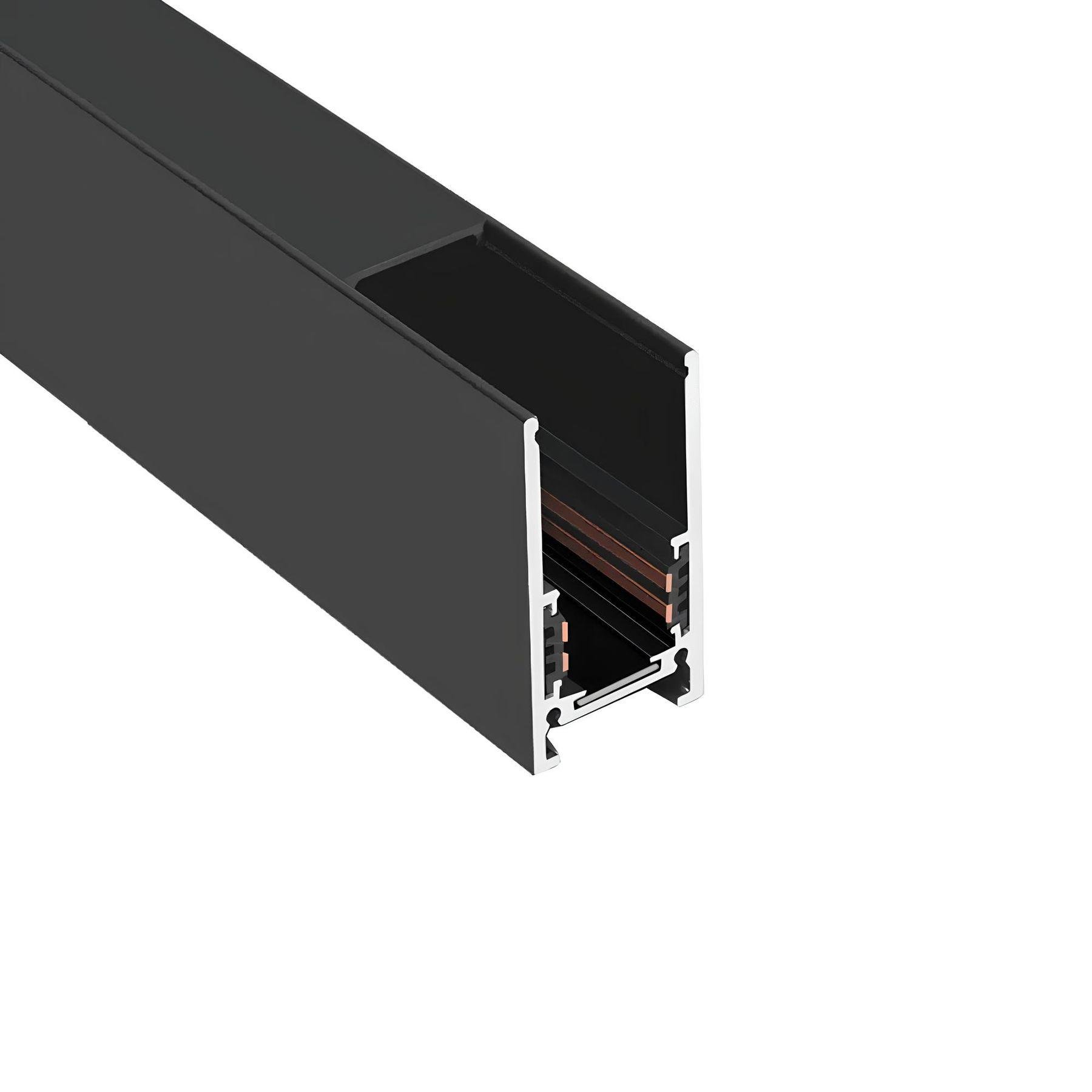Магнитный трековый шинопровод Oledim OL13 48V накладной 3м Черный - фото 1 Магнитный трековый шинопровод Oledim OL13 48V накладной 3м Черный - фото 1