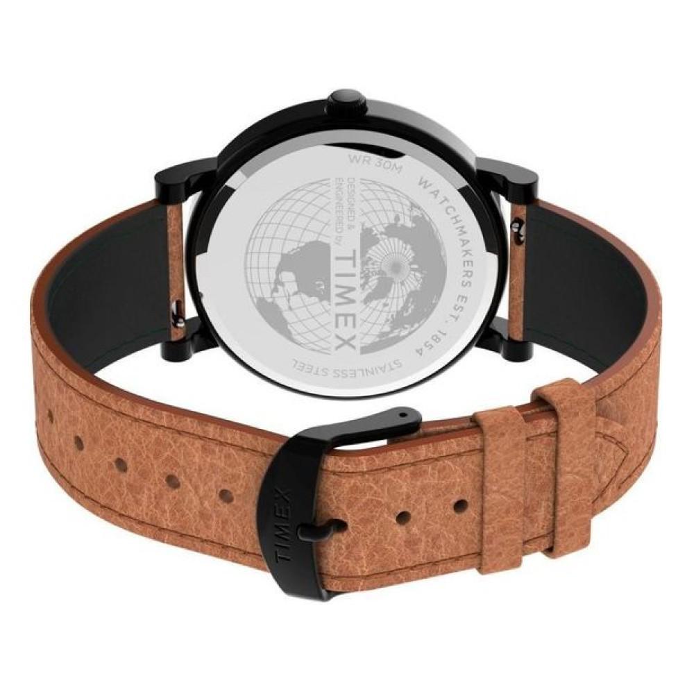 Наручний годинник чоловічий Timex s Oversized кварцевий Black (Tx2u05800) - фото 4 Наручний годинник чоловічий Timex s Oversized кварцевий Black (Tx2u05800) - фото 4