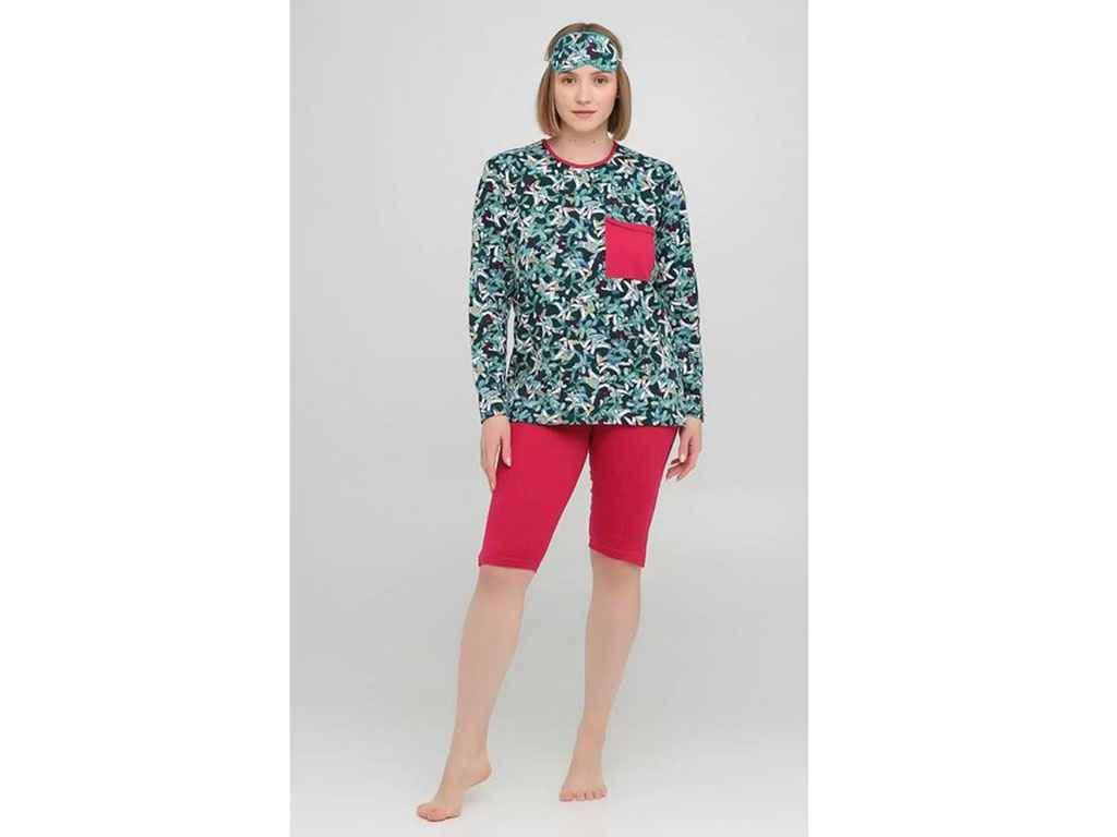 Пижама женская Трикомир 010653035 Lucci хлопок р. 40 Малиновый (1015231)