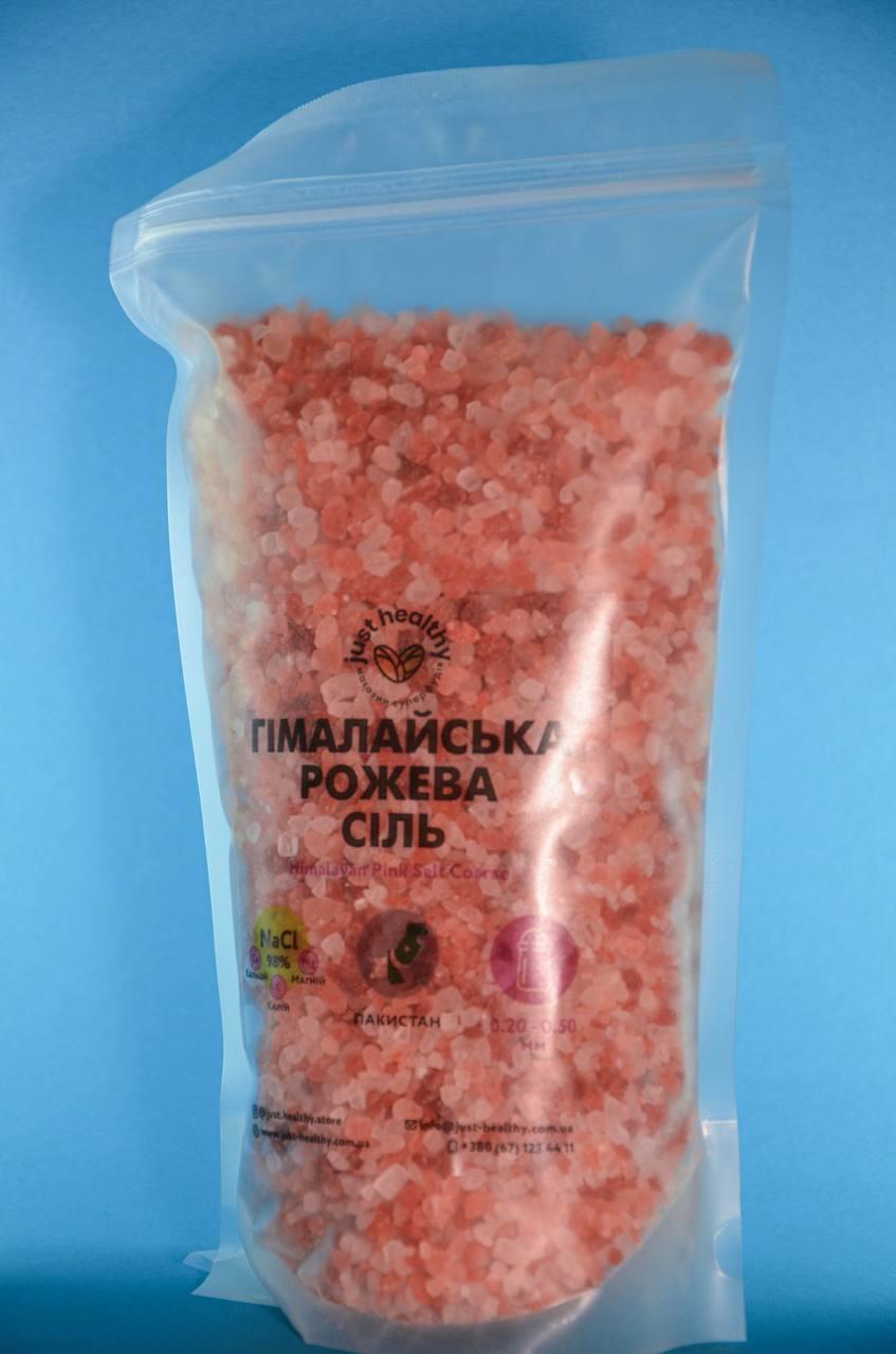 Сіль гімалайська рожева крупний помел 1 кг - фото 3 Сіль гімалайська рожева крупний помел 1 кг - фото 3