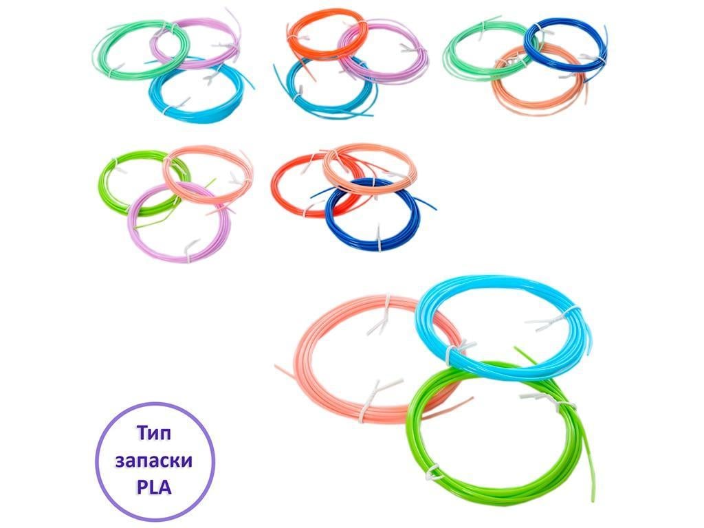 Пластик для 3D ручки PLA-філамента 3 шт. (G153) - фото 2 Пластик для 3D ручки PLA-філамента 3 шт. (G153) - фото 2