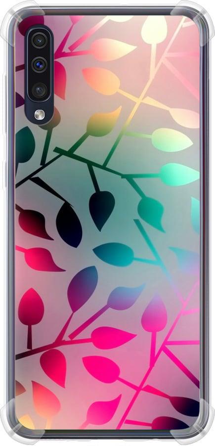 Чехол на Samsung Galaxy A30s A307F Листья (2235sp-1804-42517)