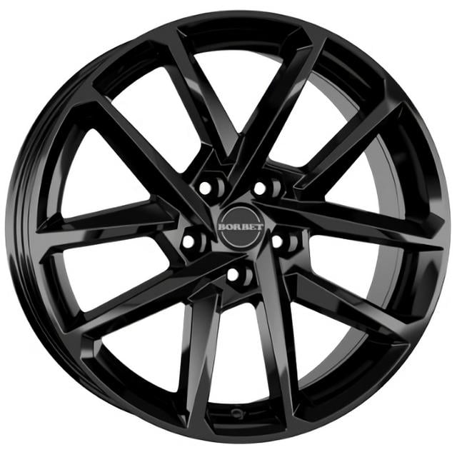 Литые диски Borbet N 8x18 5x108 ET42 DIA63,4 Gloss black