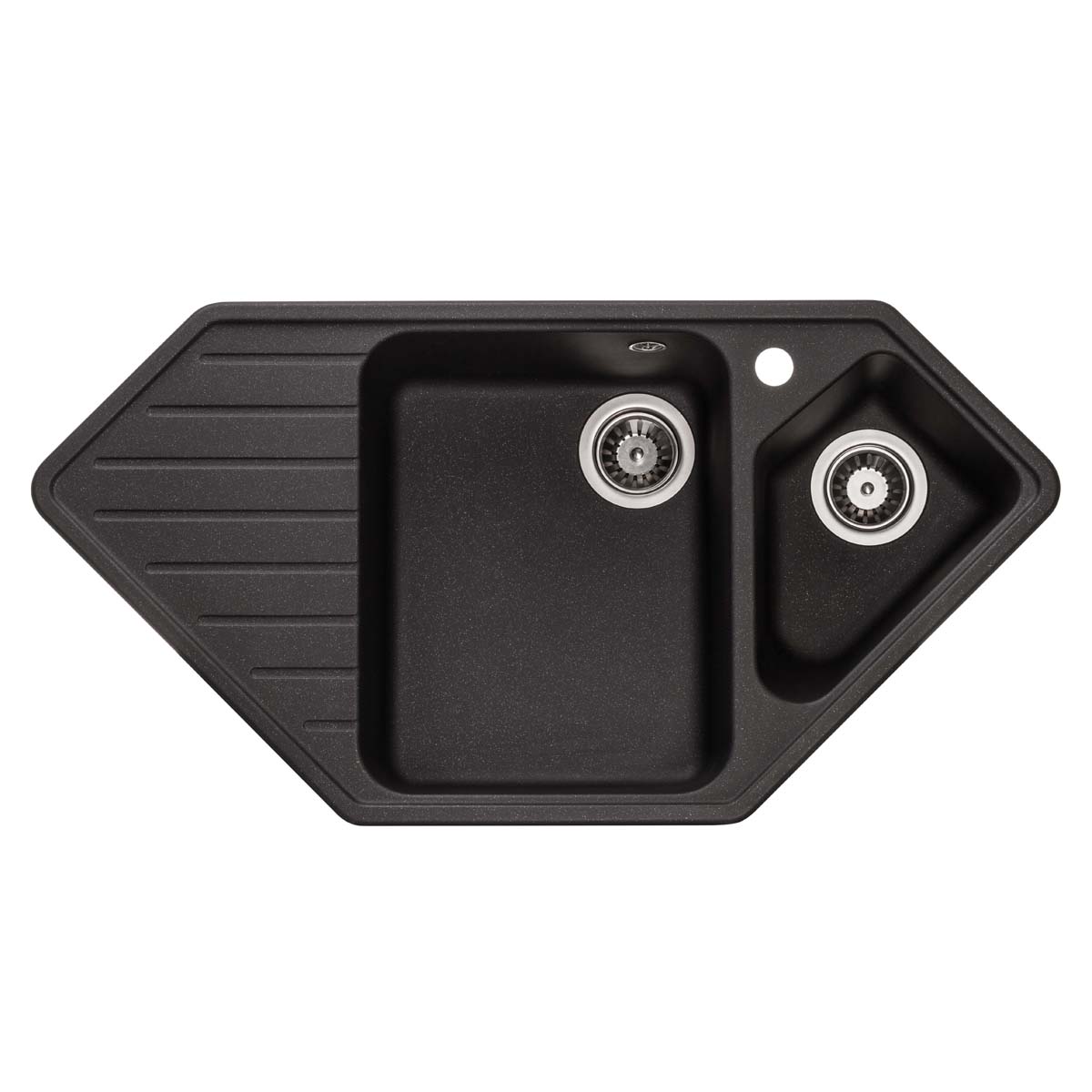 Мийка кухонна Granado Ibiza Black Shine (233818)