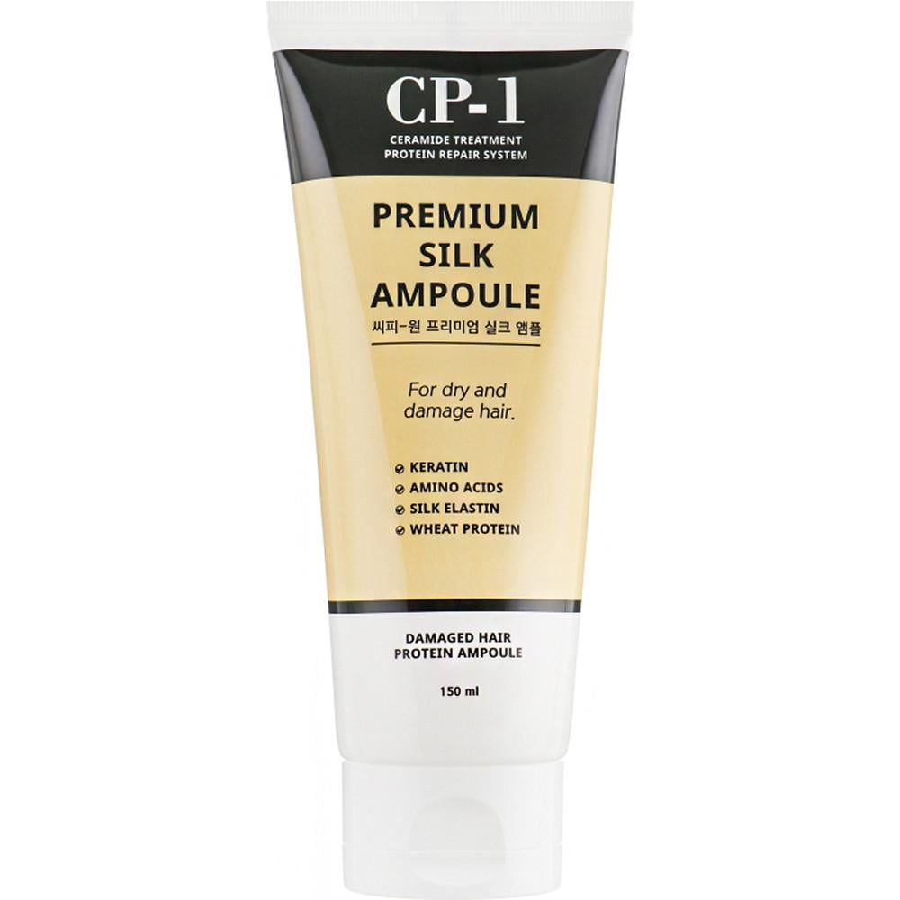 Сыворотка для питания волос несмываемая Esthetic House CP-1 Premium Silk Ampoule с протеинами шелка 150 мл (805176617)