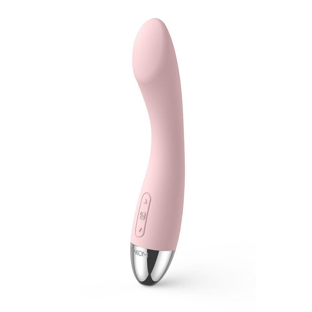 Вибратор для точки G с интеллектуальным режимом Svakom Amy Pale Pink (SO4823)