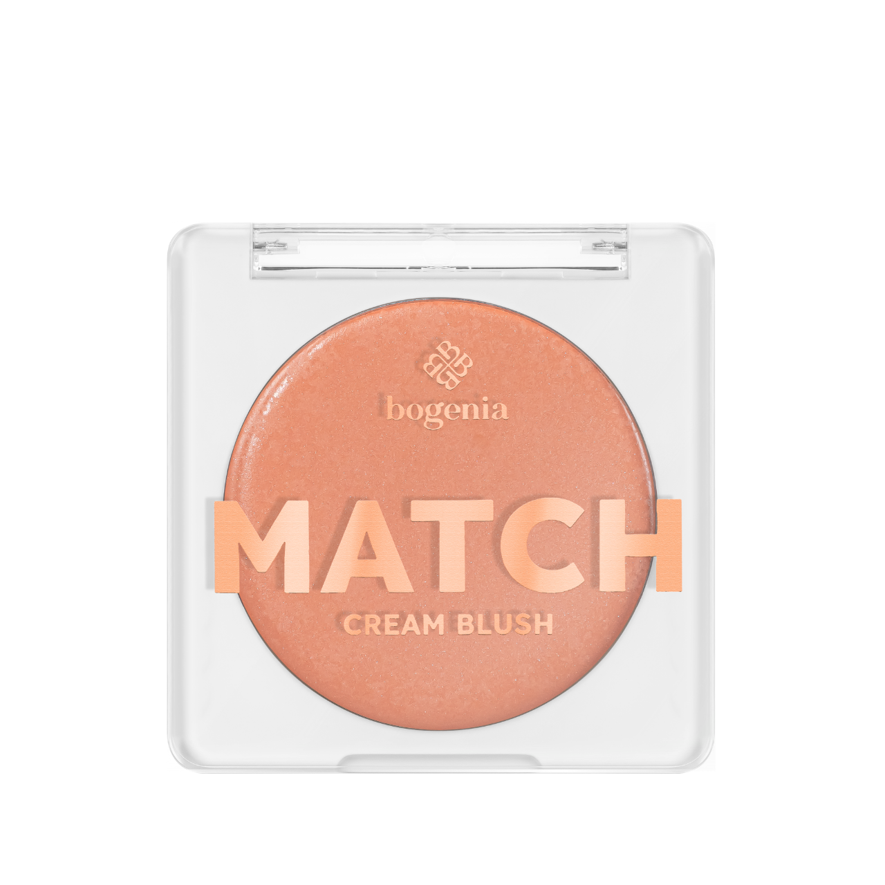 Рум'яна кремові Bogenia Match Cream Blush 01 Персиковий (BG634)