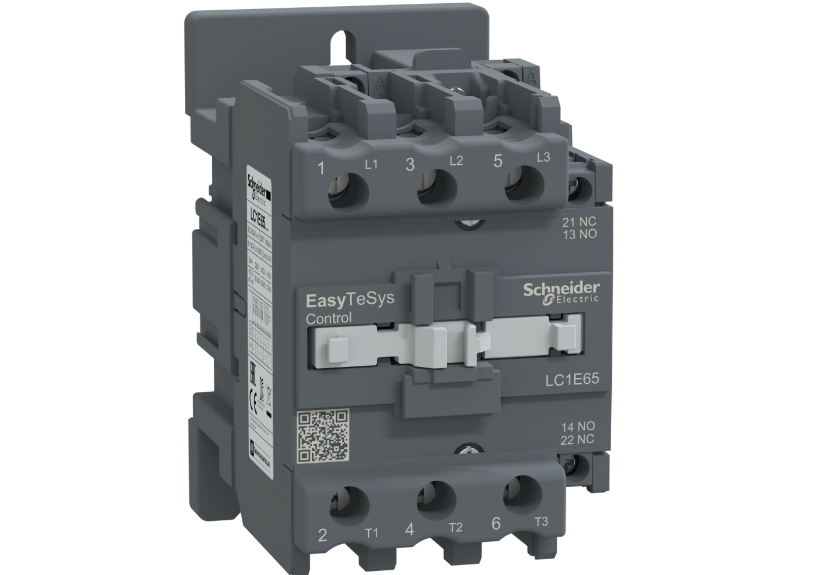 Контактор Schneider Electric 3Р Е 65А АС3 220V (LC1E65M5)
