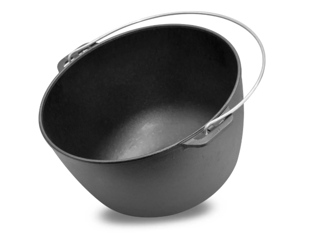 Котел чавунний туристичний Brizoll з чавунною кришкою 12 л (KT12-1) - фото 4 Котел чавунний туристичний Brizoll з чавунною кришкою 12 л (KT12-1) - фото 4