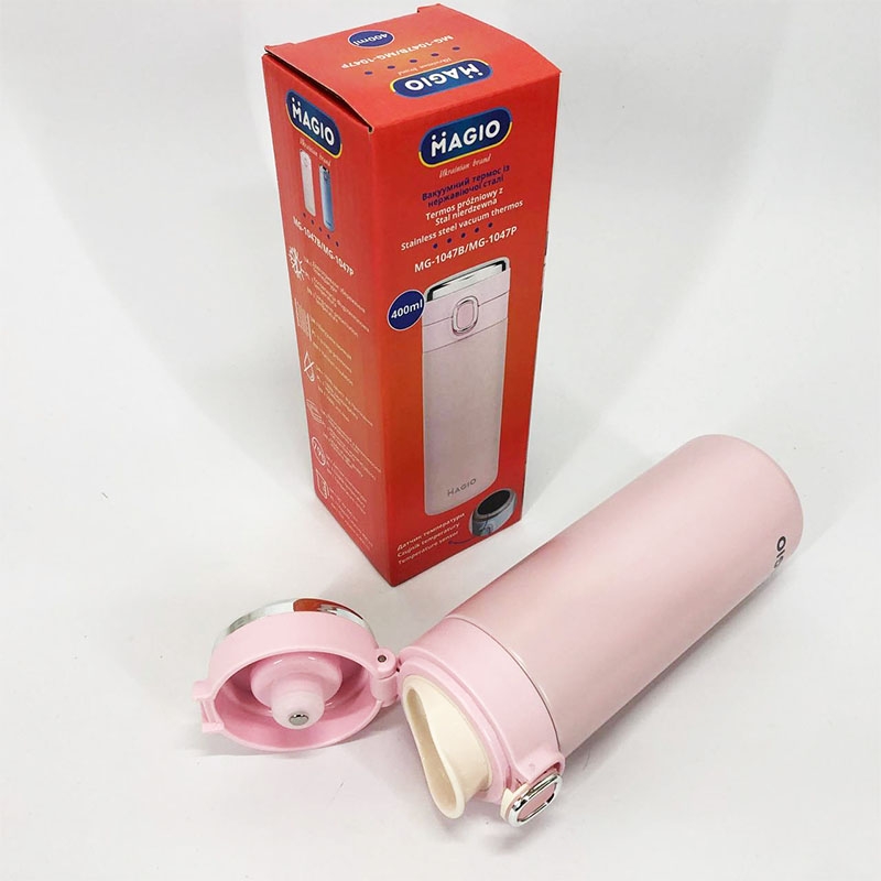 Термос Magio MG-1047P SMART вакуумний 400 мл Pink (23252105) - фото 10