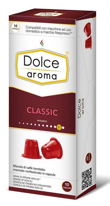 Кофе в капсулах Dolce Aroma Classic для систем Nespresso 10 шт. (4820093484725)