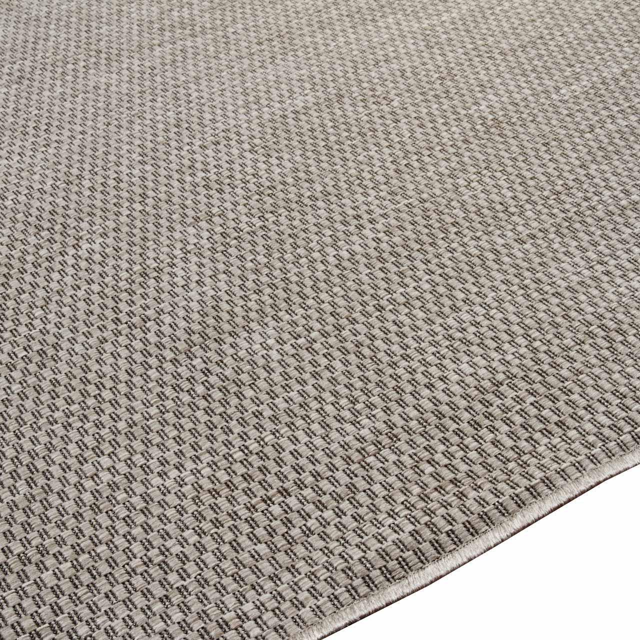 Ковер безворсовый DAKARIA Plutus Run 10014-0101 2x2 м Серый (00-00021989) - фото 7