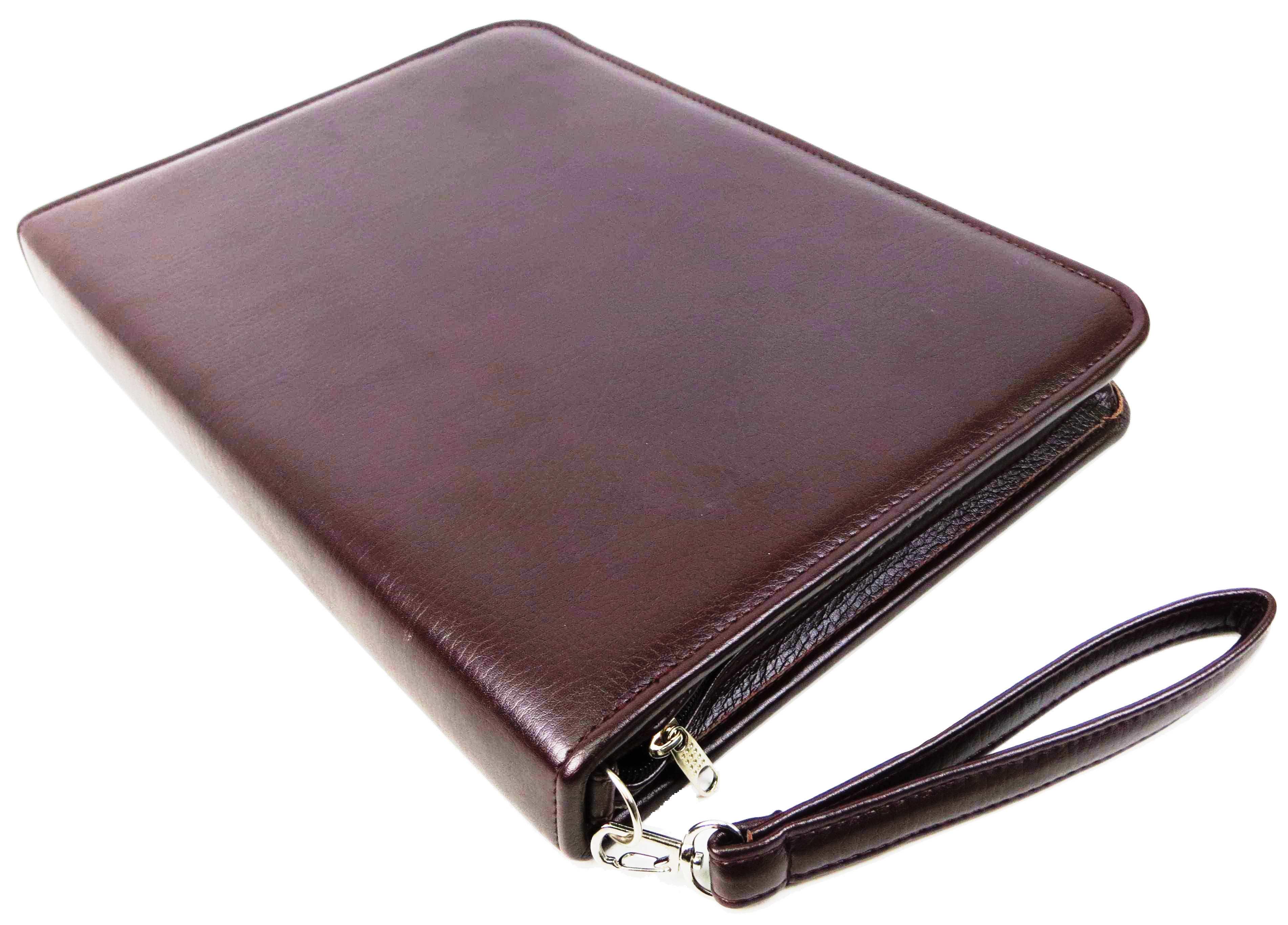 Папка деловая Exclusive для документов из экокожи Бордовый (710800 bordo)