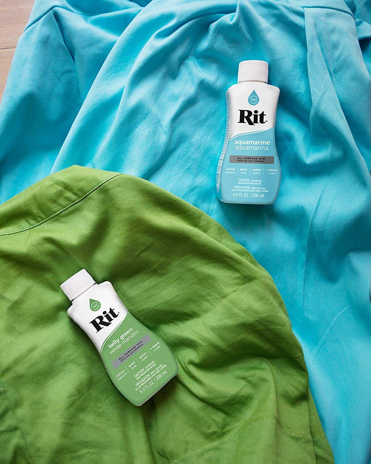 Барвник для одягу Rit Dye Kelly Green (100726) - фото 8 Барвник для одягу Rit Dye Kelly Green (100726) - фото 8