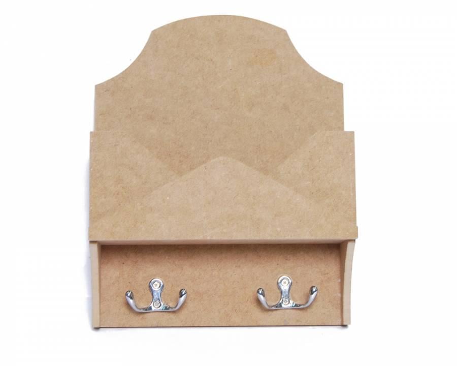 Заготовка для декупажа ROSA TALENT Ключница Конверт 25х5,5х28 см