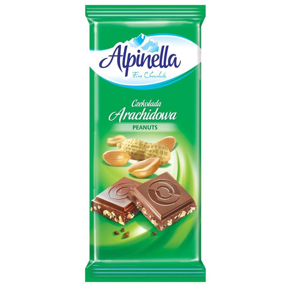 Шоколад Alpinella Arachidowa Альпинелла Арахисова 100 г (1912810925)