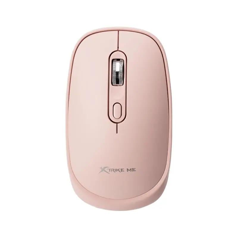 Мышь компьютерная беспроводнаяxtrike ME GW-119 wireless mouse 800/1200/1600dpi Розовый