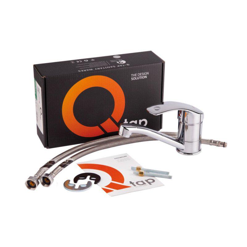 Смеситель для кухни Q-tap ​​Mars СRM 002M латунь Хром (QTMARSCRM002M) - фото 2